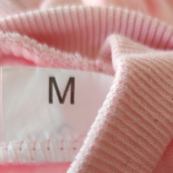 Adidog Pink Pullover Doggie Hoodie Size Medium - Picture 4 of 8